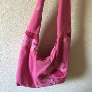 Canvas crossbody bag